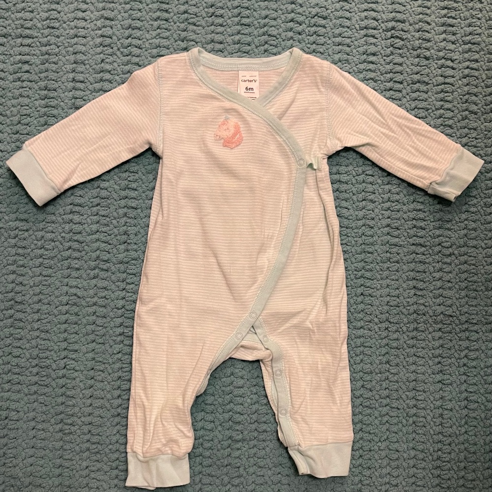 Carters Unicorn Footless Wrap Pajamas